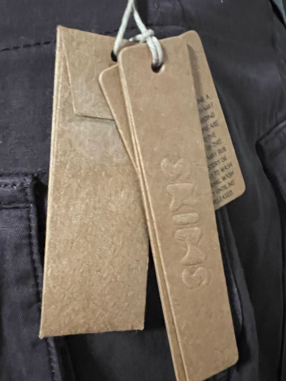 SKIMS Outdoor Woven Wide Leg Cargo Pants Phoenix XS NWT - Picture 7 of 8